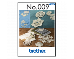 Brother Crochet Style Embroidery Collection BLECUSB9